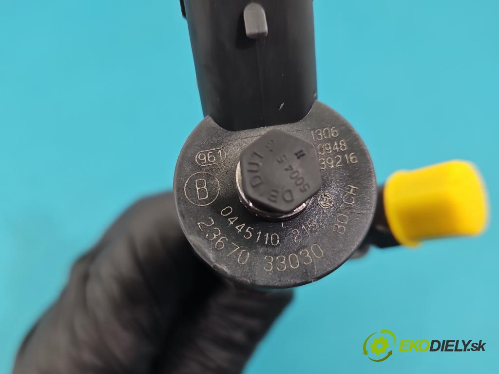 Toyota Yaris I 1999-2005 1.4 D4D 75 HP manual 55 kW 1364 cm3 3- vstrek 0445110215 (Vstrekovač paliva)