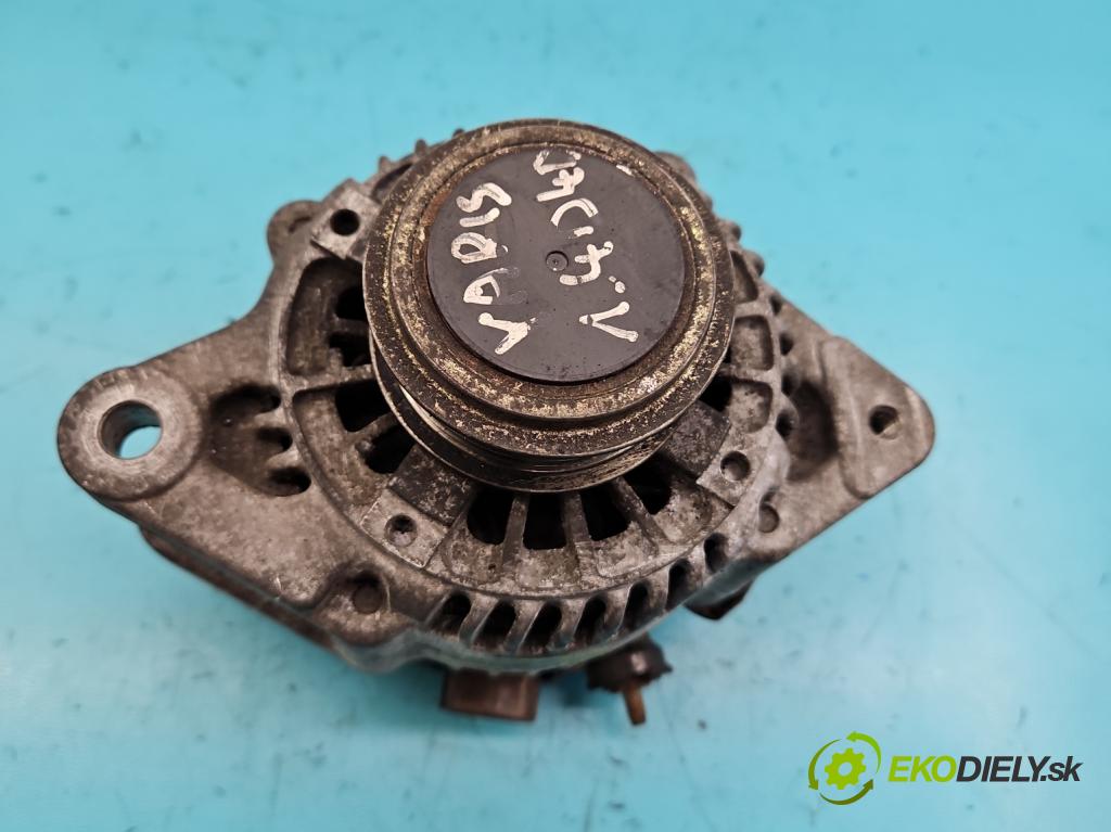 Toyota Yaris I 1999-2005 1.4 D4D 75 HP manual 55 kW 1364 cm3 3- Alternator  (Alternátory)