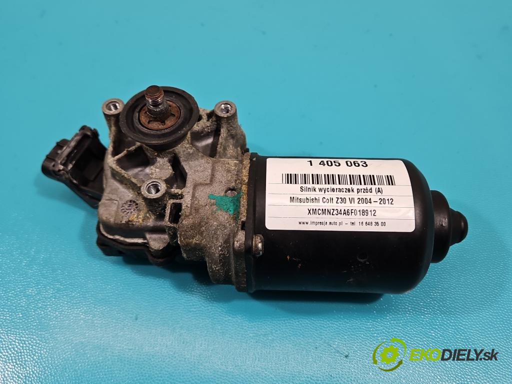 Mitsubishi Colt Z30 VI 2004-2012 1.3 16V 95 hp manual 70 kW 1332 cm3 3- motor stěračů přední 159200-6820