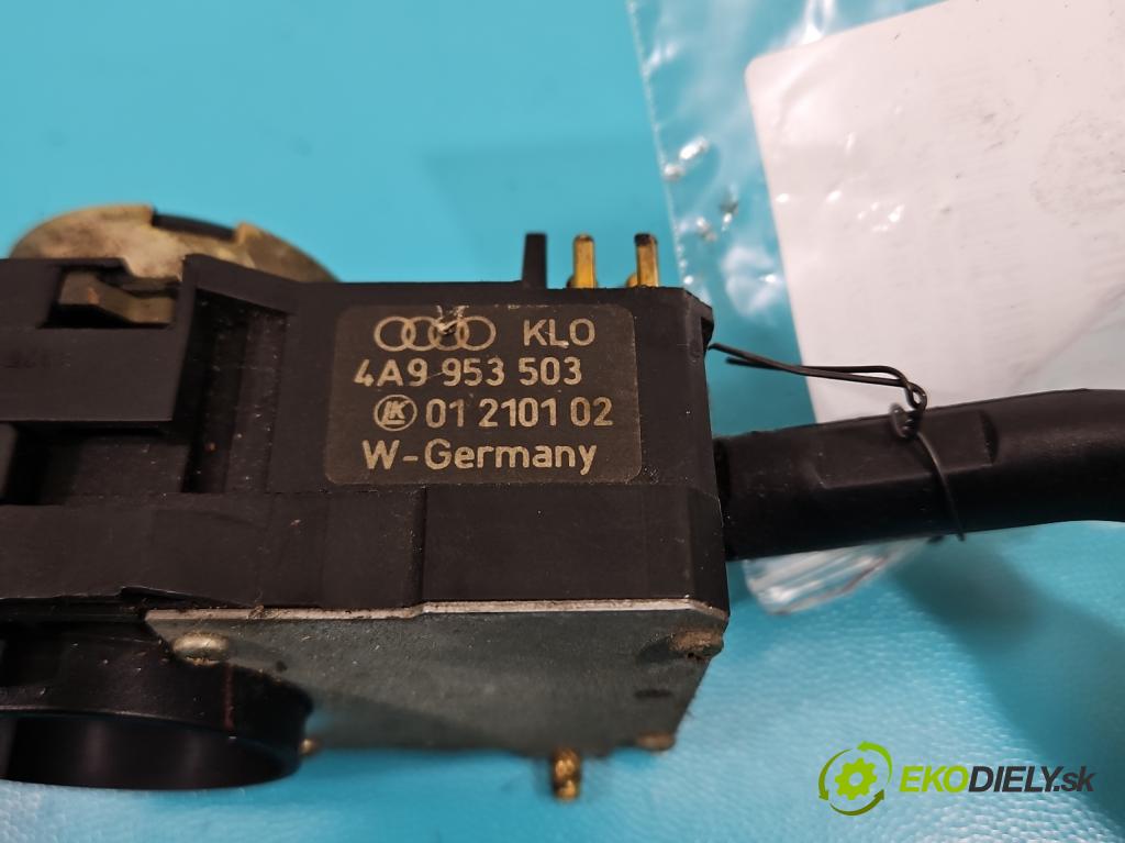 Audi 80 B4 1991-1994 1.9 tdi 90 HP manual 66 kW 1896 cm3 5- prepínač komplex: 4A9953503 (Prepínače, spínače, tlačidlá a ovládače kúrenia)