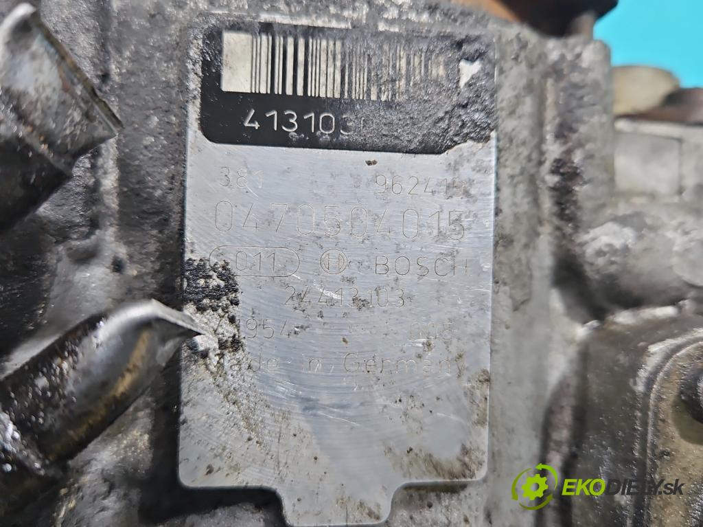 Opel Zafira A 1999-2005 2.0 dti 101 HP manual 74 kW 1995 cm3 5- čerpadlo vstrekovacia 0470504015 (Vstrekovacie čerpadlá)