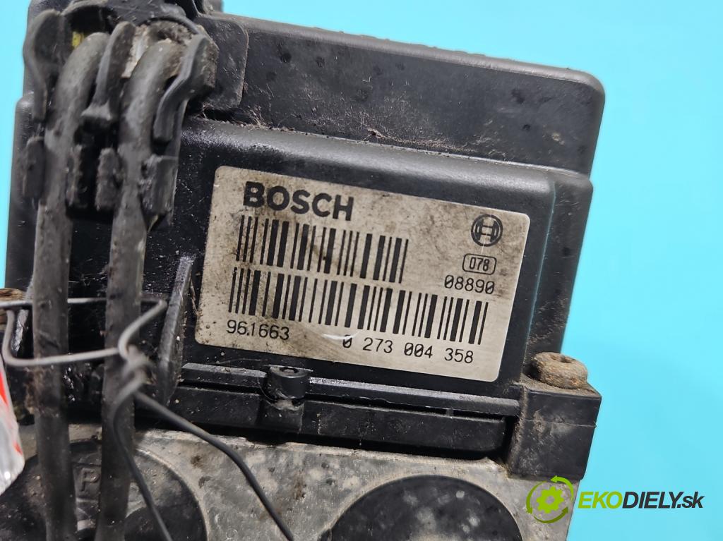 Vw Passat B5 1995-2005 1.9 tdi 116 HP manual 85 kW 1896 cm3 5- čerpadlo abs 0273004358 (Pumpy ABS)