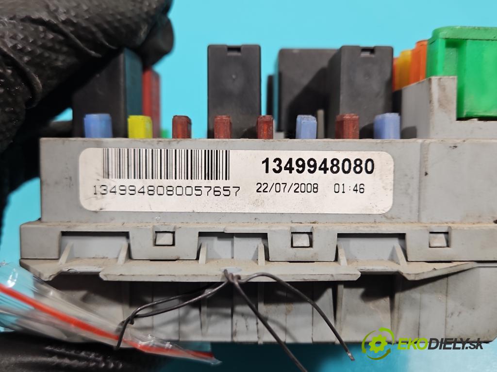 Peugeot Boxer II 2006-2018 2.2 hdi 120 hp manual 88 kW 2198 cm3 5- skříňka pojistková 1349948080 (Pojistkové skříňky)