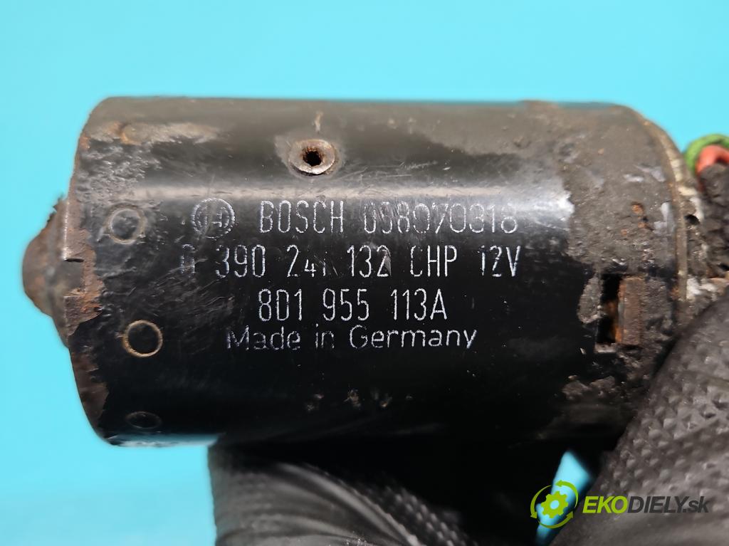 Audi A4 B5 1994-2001 1.9 tdi 90 hp manual 66 kW 1896 cm3 4- motor stěračů přední 8D1955113A