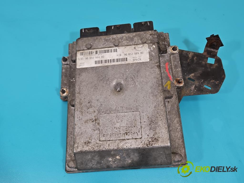 Peugeot Boxer II 2006-2018 2.2 hdi 120 HP manual 88 kW 2198 cm3 5- riadiaca jednotka motora 9665066480