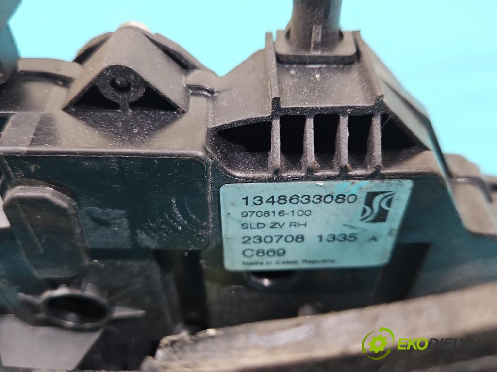 Peugeot Boxer II 2006-2018 2.2 hdi 120 hp manual 88 kW 2198 cm3 5- zámek zadní pravý 1348633080