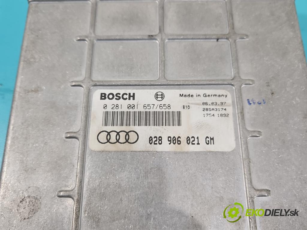 Audi A4 B5 1994-2001 1.9 tdi 90 HP manual 66 kW 1896 cm3 4- riadiaca jednotka motora 0281001657/658