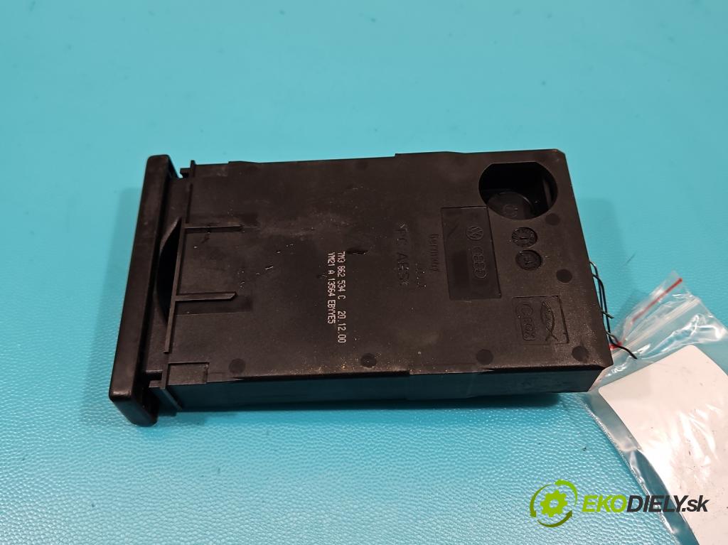 Seat Alhambra I 1996-2010 1.9 tdi 116 HP manual 85 kW 1896 cm3 5- Rukojeť: na nápoje: 7M3862534C (Úchyty, držiaky na nápoje)