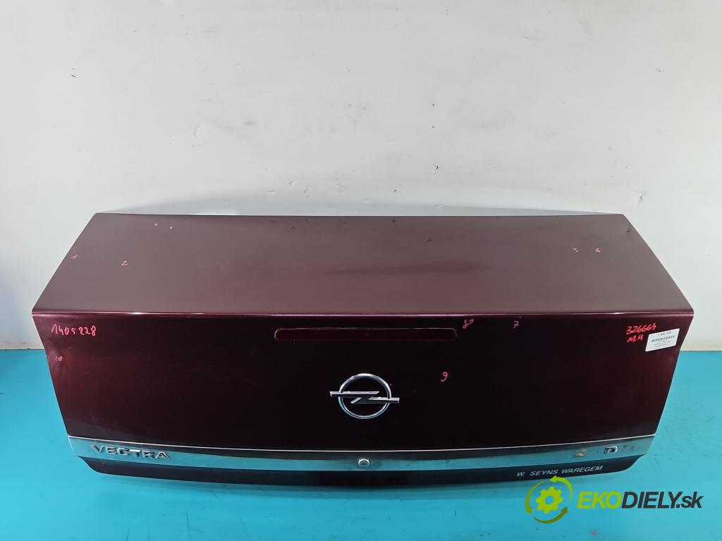 Opel Vectra C 2002-2008 2.0 dti 101 hp manual 74 kW 1995 cm3 4- zadní kufrové dveře  (Zadní kapoty)