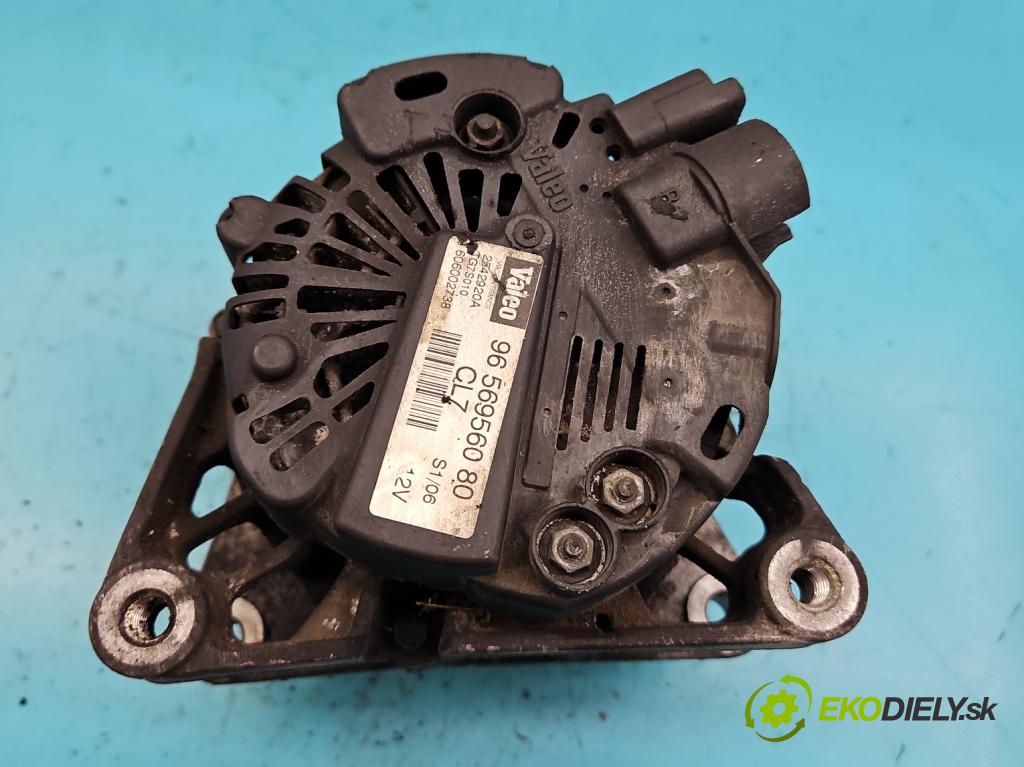 Peugeot 206 1.4 75 HP manual 55 kW 1360 cm3 5- Alternator 9656956080 (Alternátory)