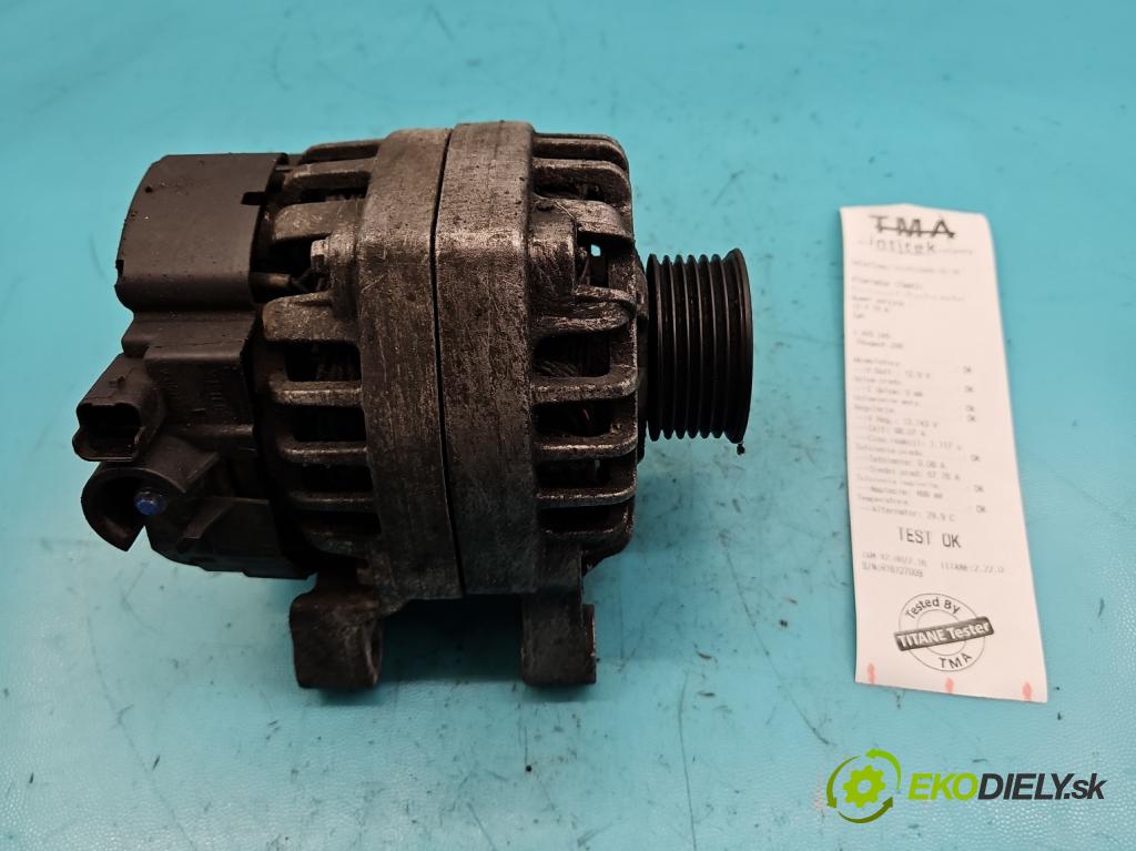 Peugeot 206 1.4 75 HP manual 55 kW 1360 cm3 5- Alternator 9656956080 (Alternátory)