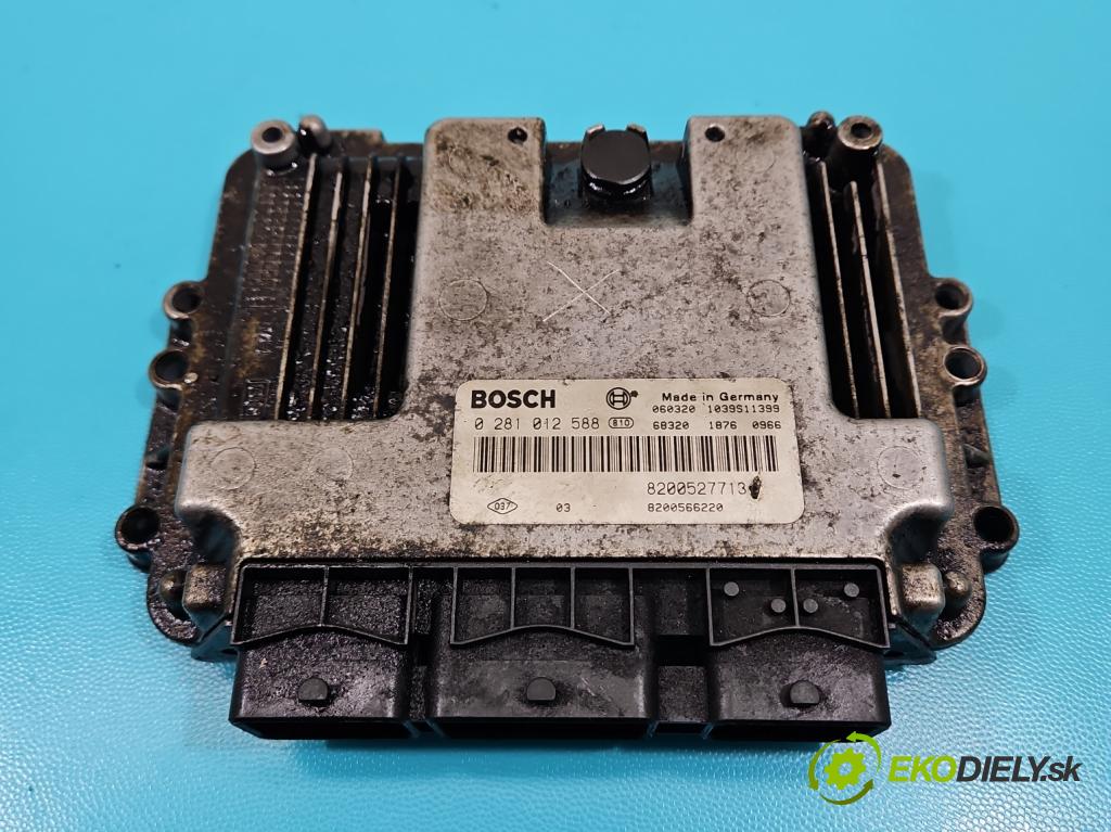 Renault Laguna II 2001-2007 1.9 dci 131 HP manual 96 kW 1870 cm3 5- riadiaca jednotka motora 0281012588