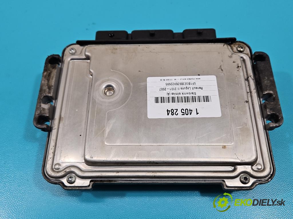 Renault Laguna II 2001-2007 1.9 dci 131 HP manual 96 kW 1870 cm3 5- riadiaca jednotka motora 0281012588