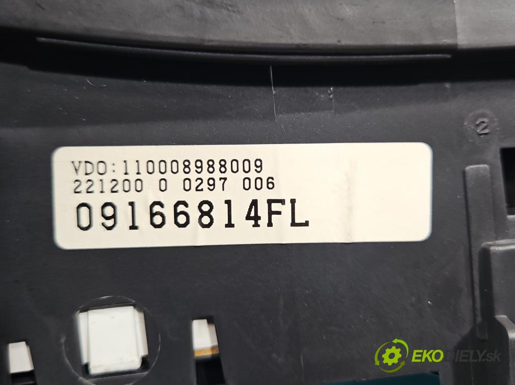 Opel Corsa C 2000-2006 1.2 16V 75 HP manual 55 kW 1199 cm3 5- riadiaca jednotka motora 0261206074
