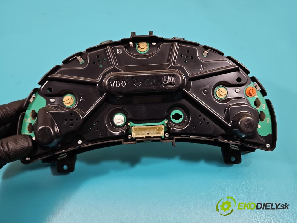 Opel Corsa C 2000-2006 1.2 16V 75 HP manual 55 kW 1199 cm3 5- riadiaca jednotka motora 0261206074