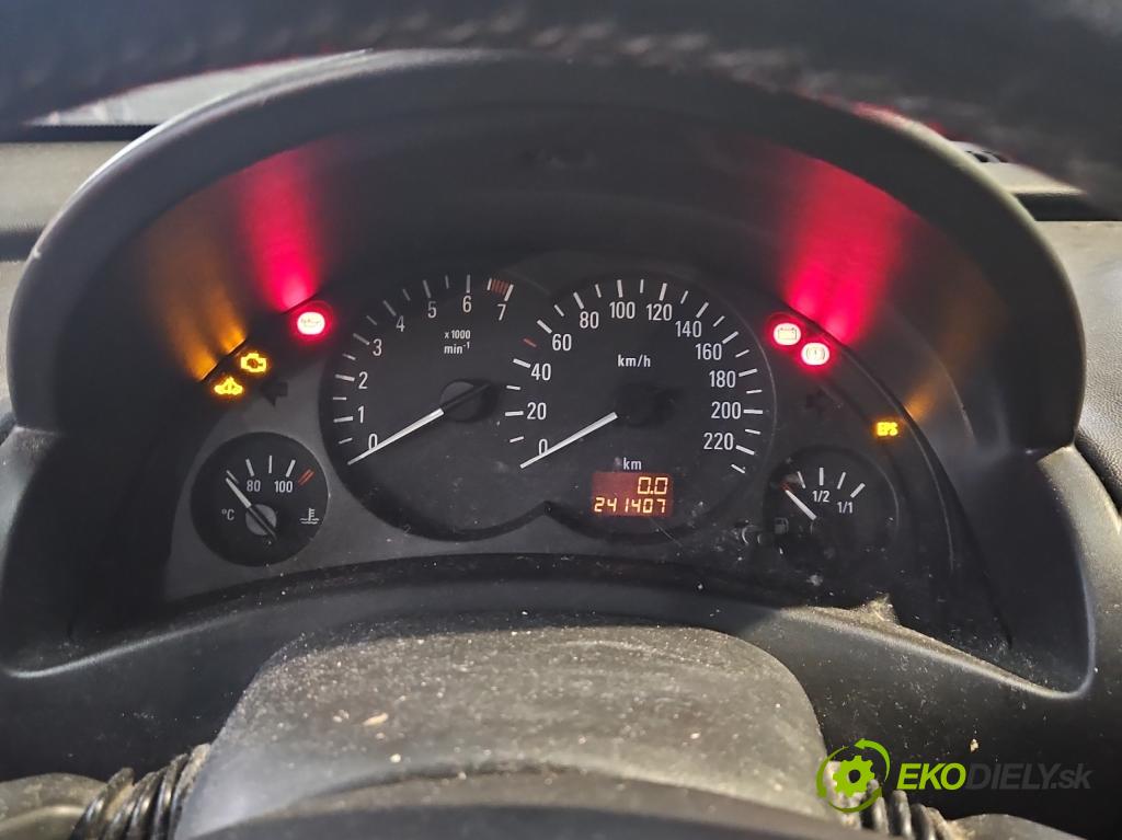 Opel Corsa C 2000-2006 1.2 16V 75 HP manual 55 kW 1199 cm3 5- riadiaca jednotka motora 0261206074