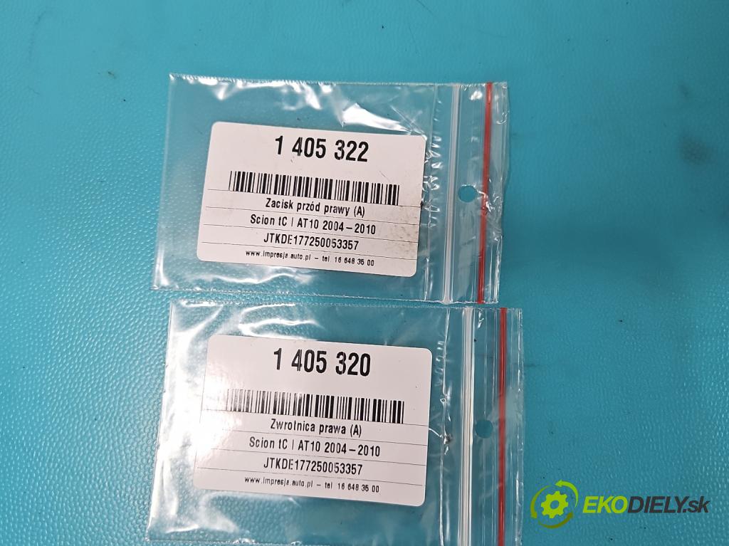 Scion tC I AT10 2004-2010 2.4 VVTi 156 HP manual 115 kW 2384 cm3 3- náboj pravé (Náboj)