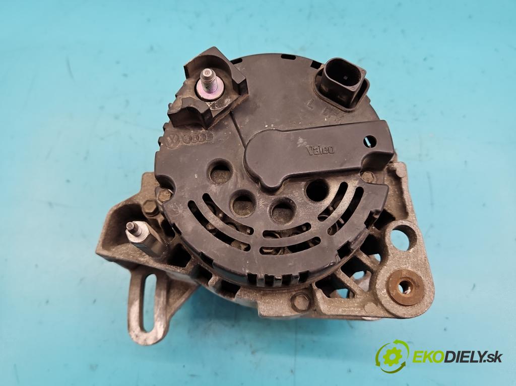 Vw Polo IV 9N 2001-2009 1.4 16V 75 HP manual 55 kW 1390 cm3 5- Alternator 037903025N (Alternátory)