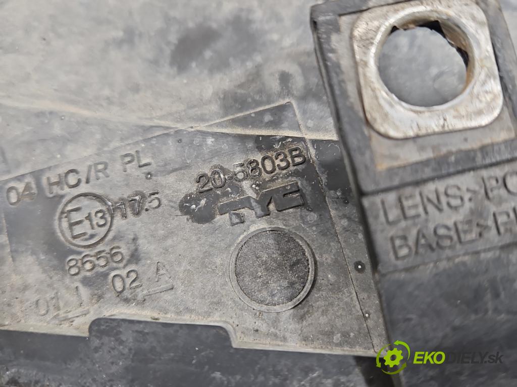 Seat Leon I 1999-2005 1.6b 105 HP manual 77 kW 1598 cm3 5- Reflektor: pravý  (Pravé)