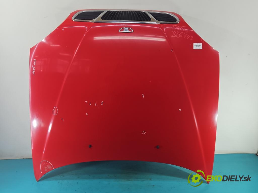 Daewoo Lanos 1.5 16V 99 HP manual 73 kW 1498 cm3 5- kapota predná