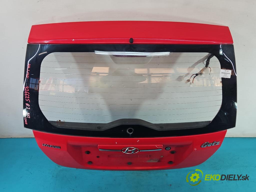 Hyundai Getz 1.1 63 hp manual 46,4 kW 1086 cm3 3- zadní kufrové dveře  (Zadní kapoty)