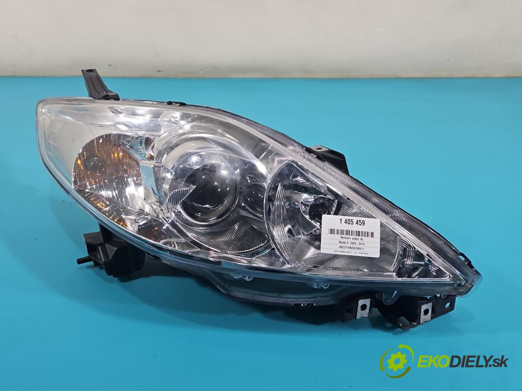 Mazda 5  2005-2010 1.8 16V 116 HP manual 85 kW 1798 cm3 5- Reflektor: pravý  (Pravé)