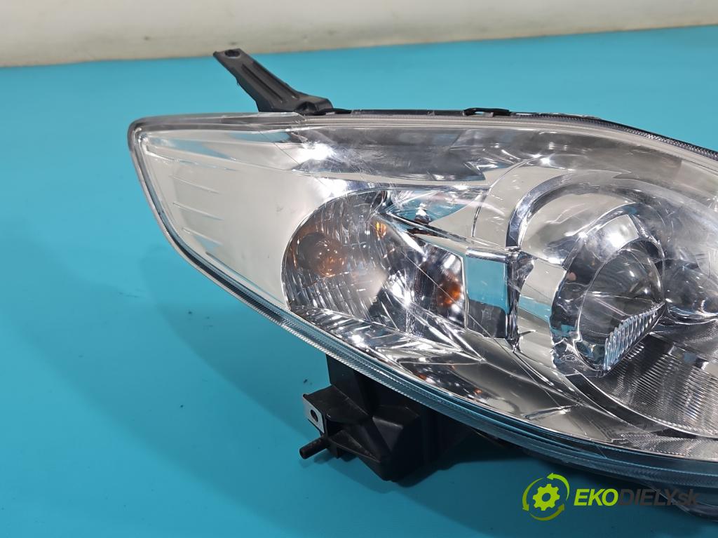 Mazda 5  2005-2010 1.8 16V 116 HP manual 85 kW 1798 cm3 5- Reflektor: pravý  (Pravé)