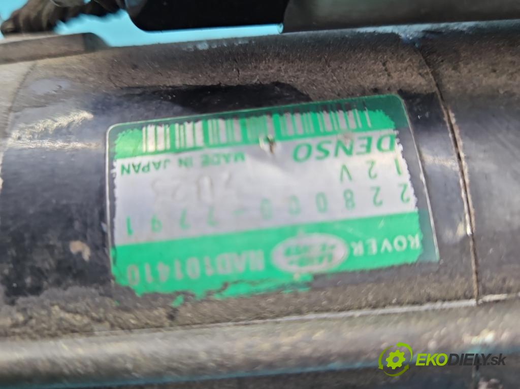 Rover 75 1.8 16V 120 HP manual 88 kW 1796 cm3 4- štartér  (Štartéry)