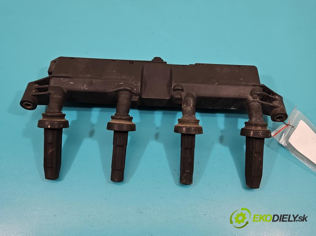 Citroen C2 1.4 8V 73 HP manual 54 kW 1360 cm3 3- cievka zapaľovacia  (Zapaľovacie cievky, moduly)