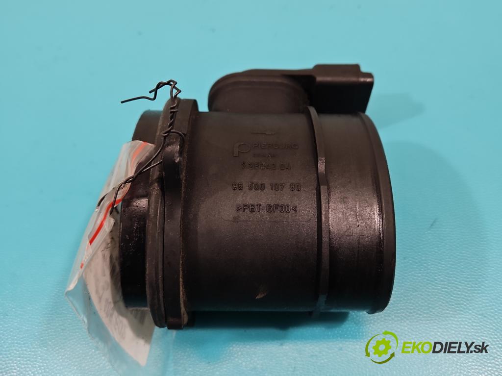 Peugeot 307 1.6 hdi 109 HP manual 80 kW 1560 cm3 5- průtokoměr: 9650010780 (Váhy vzduchu)