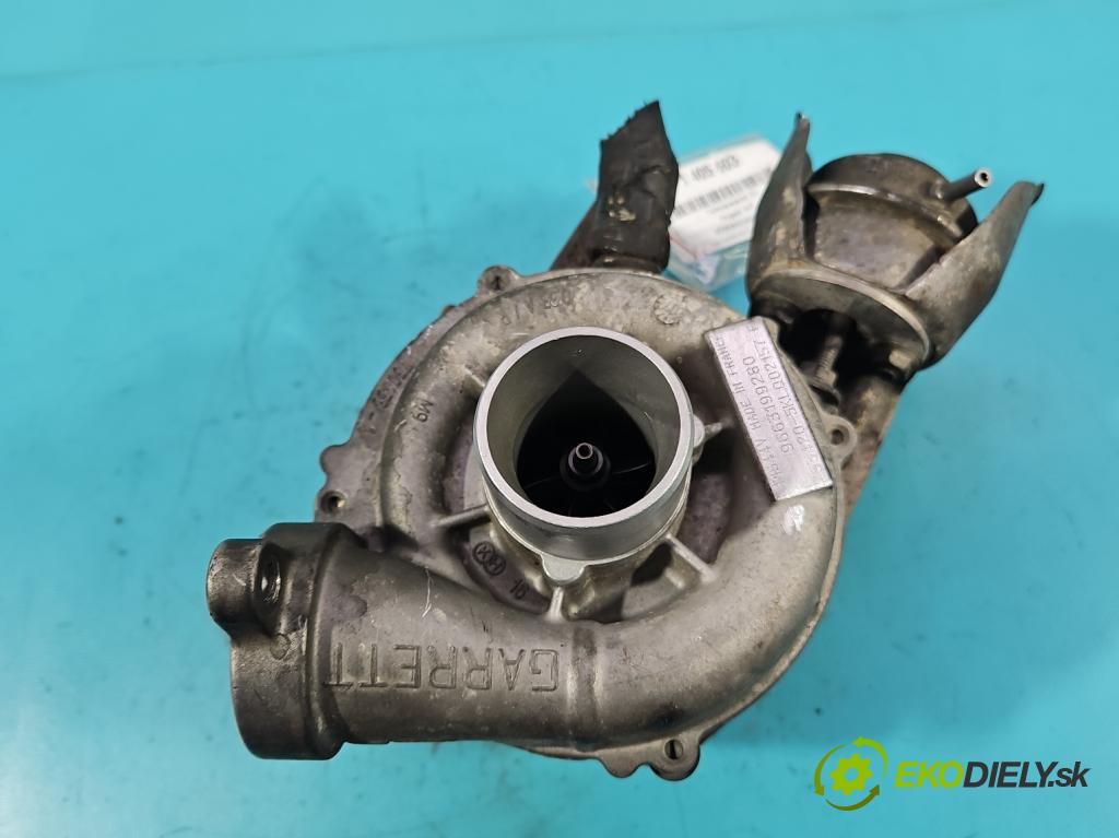 Peugeot 307 1.6 hdi 109 hp manual 80 kW 1560 cm3 5- Turbodmychadlo 753420-5 (Turbodúchadla (kompletní))