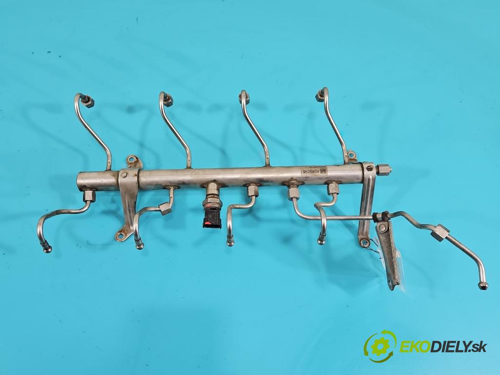 Porsche Cayenne II 2010-2017 4.8 V8 Turbo 500KM automatic 368 kW 4806 cm3 5- lišta vstrekovacia 94860623001 (Vstrekovacie lišty)