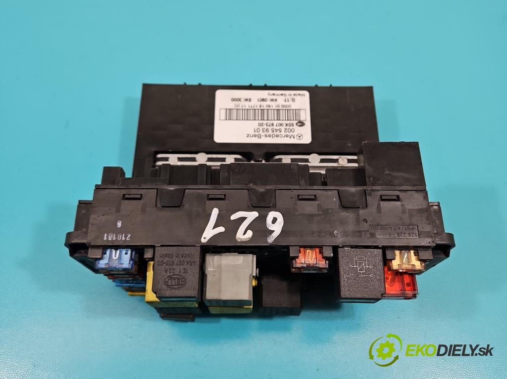 Mercedes C W203 2000-2007 2.2 cdi 102 hp manual 75 kW 2151 cm3 4- skříňka pojistková 0025459301 (Pojistkové skříňky)