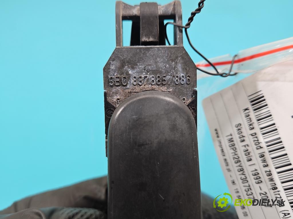 Skoda Fabia I 1999-2007 1.4 mpi 60 HP manual 44 kW 1397 cm3 5- rukoväť predné ľavé mimo: (Vonkajšie predné ľavé)