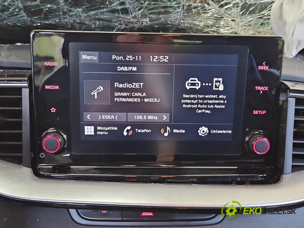 Kia Ceed III 2018- 1.5 160 HP automatic 117,5 kW 1482 cm3 5- Radio originál 96160J7711WK