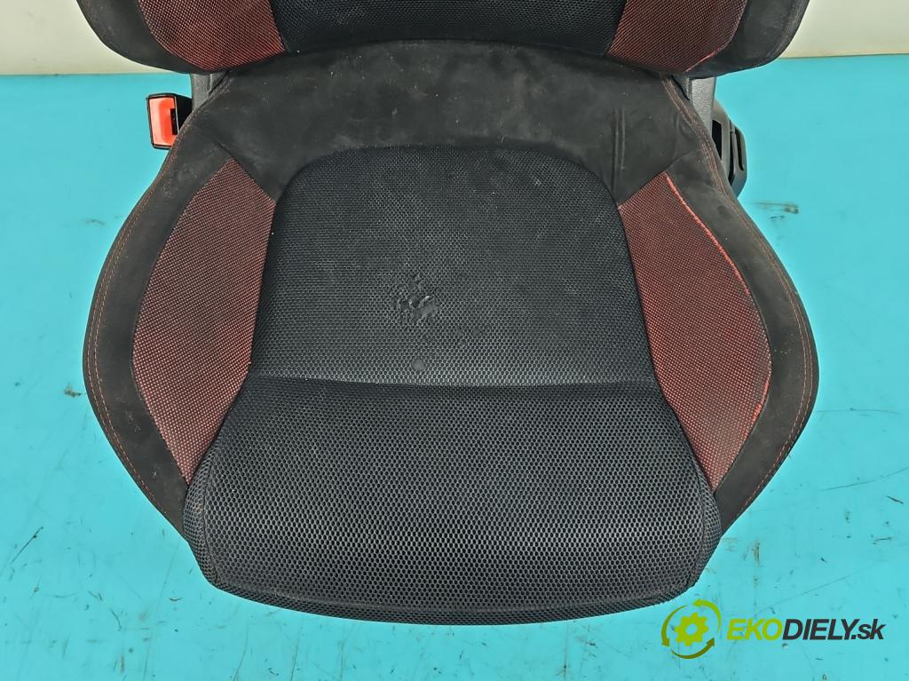 Fiat Bravo II 2007-2014 1.6 jtd 90 HP manual 66 kW 1598 cm3 5- Sedačka ľavý  (Sedačky, sedadlá)