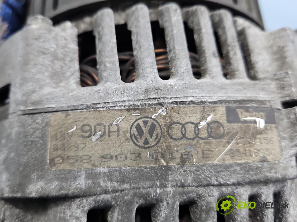 Audi A4 B5 1994-2001 1.8 20V 125 HP manual 92 kW 1781 cm3 4- Alternator 058903016E (Alternátory)