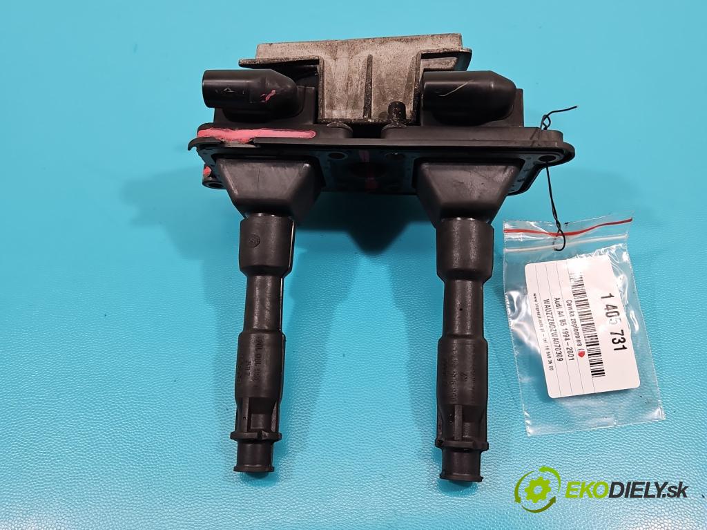 Audi A4 B5 1994-2001 1.8 20V 125 HP manual 92 kW 1781 cm3 4- cievka zapaľovacia  (Zapaľovacie cievky, moduly)