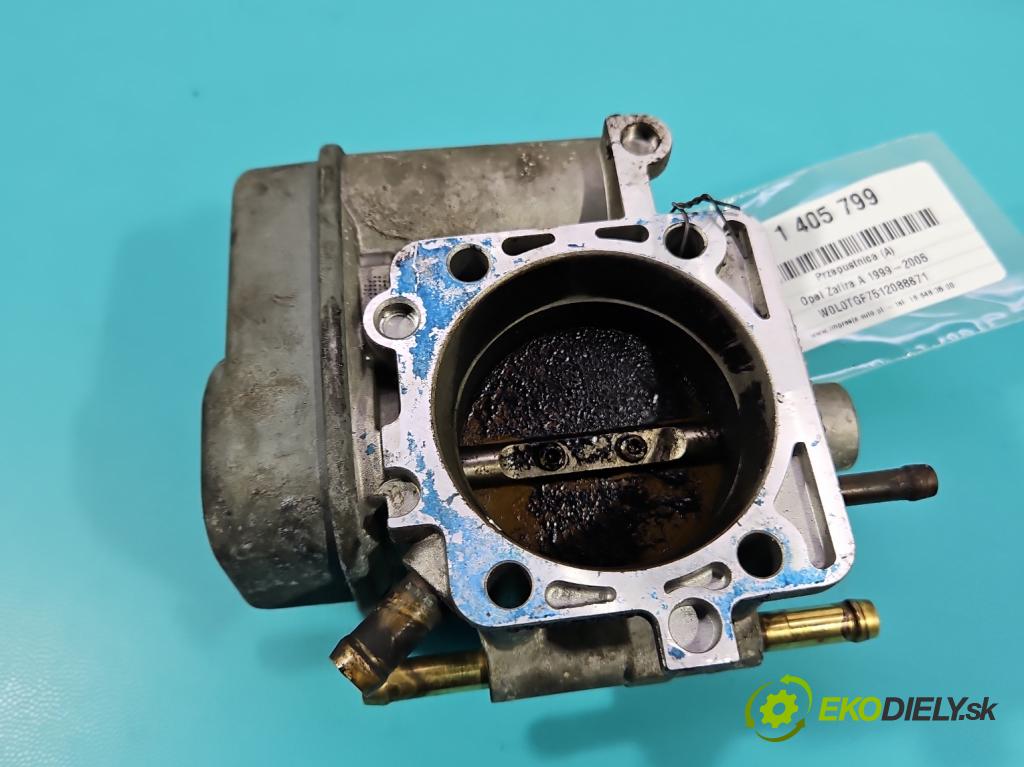 Opel Zafira A 1999-2005 1.8 16V 125 HP manual 92 kW 1796 cm3 5- klapka 5WS91703 (Škrtiace klapky)