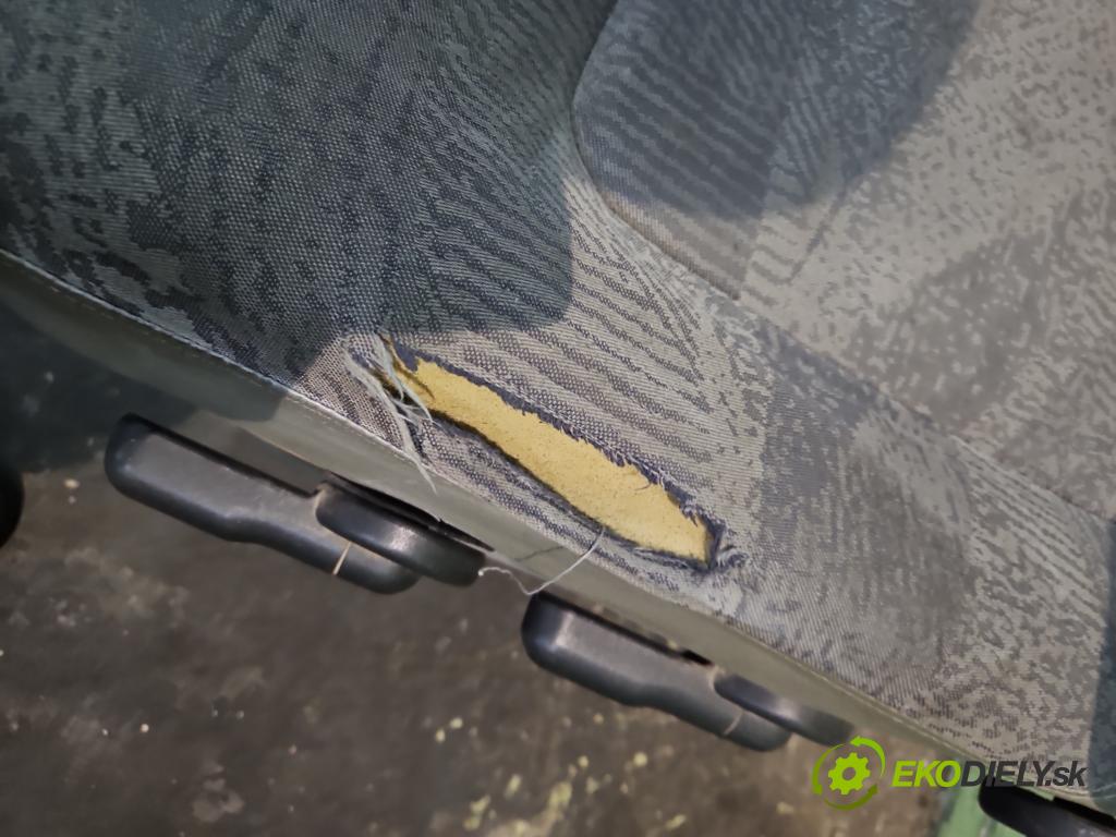 Renault Master II 1998-2010 2.8 dti 114 HP manual 84 kW 2799 cm3 5- Sedačka ľavý  (Sedačky, sedadlá)