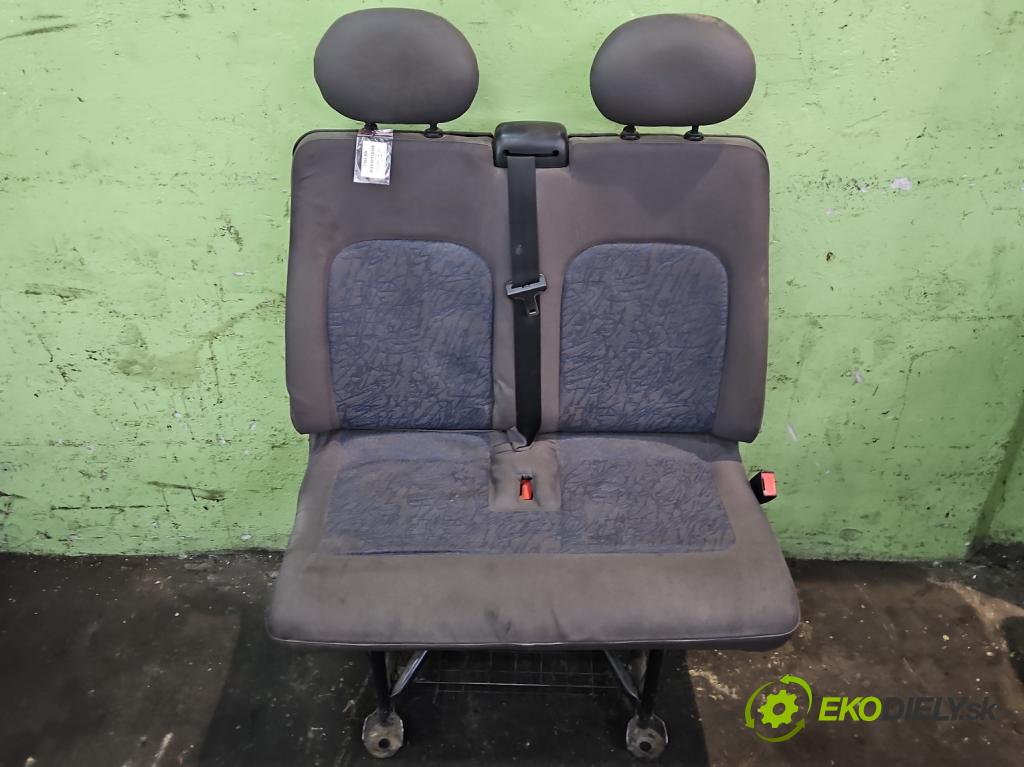 Renault Master II 1998-2010 2.8 dti 114 HP manual 84 kW 2799 cm3 5- Sedačka pravý  (Sedačky, sedadlá)