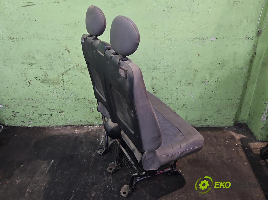 Renault Master II 1998-2010 2.8 dti 114 HP manual 84 kW 2799 cm3 5- Sedačka pravý  (Sedačky, sedadlá)