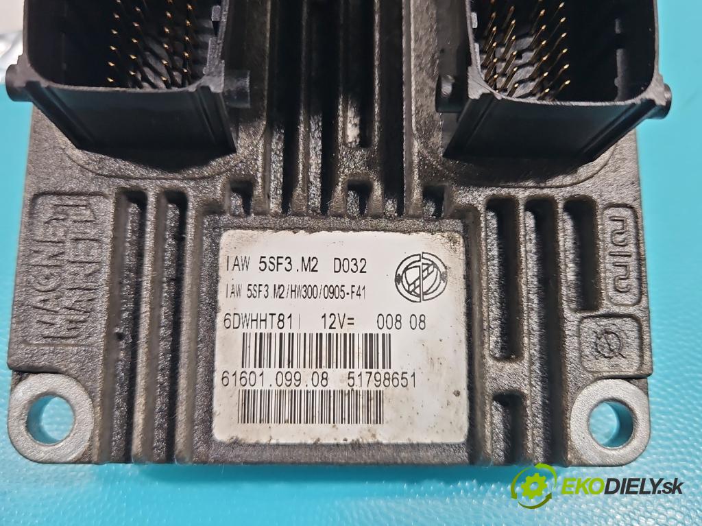Fiat Punto Grande 1.4 8V 77 HP manual 57 kW 1368 cm3 5- riadiaca jednotka motora 51798651