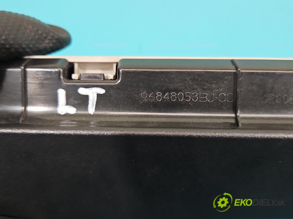 Citroen C4 Picasso I 2006-2013 1.6 hdi 111KM manual 82 kW 1560 cm3 5- roleta 96848053BJ-00 (Rolety kufra)
