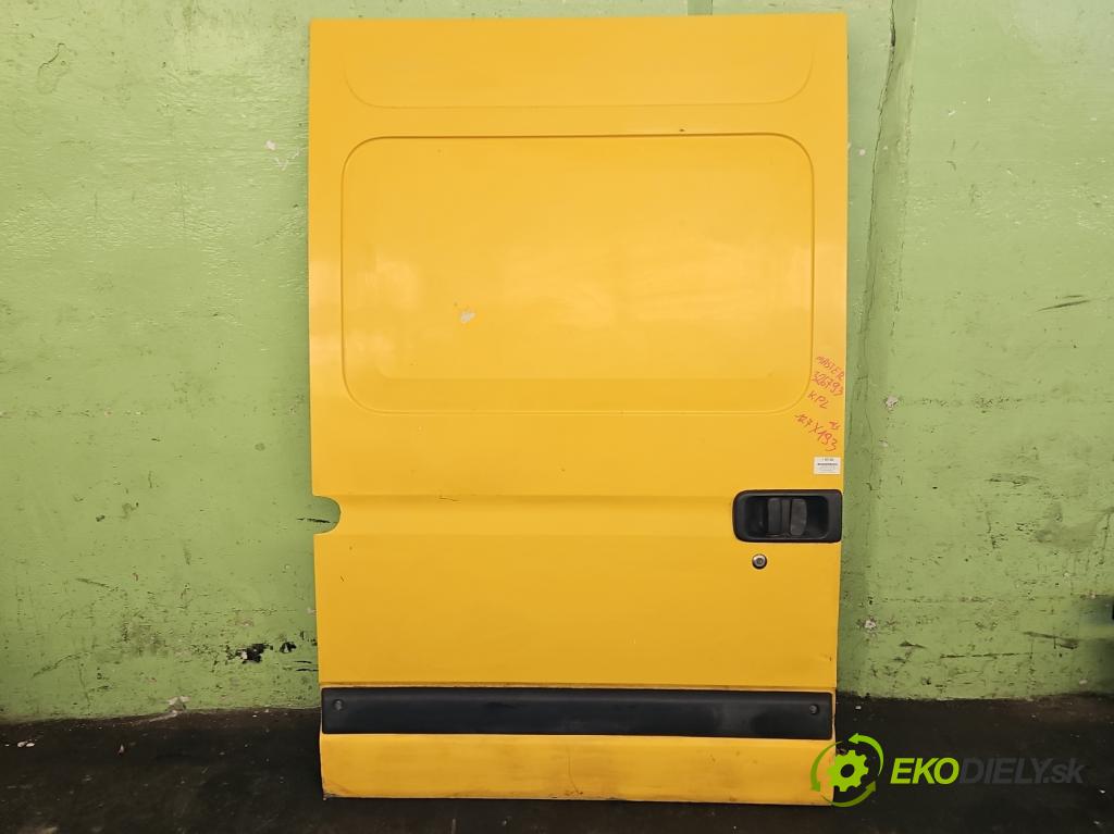 Renault Master II 1998-2010 2.8 dti 114 HP manual 84 kW 2799 cm3 5- dvere posuvné: pravé