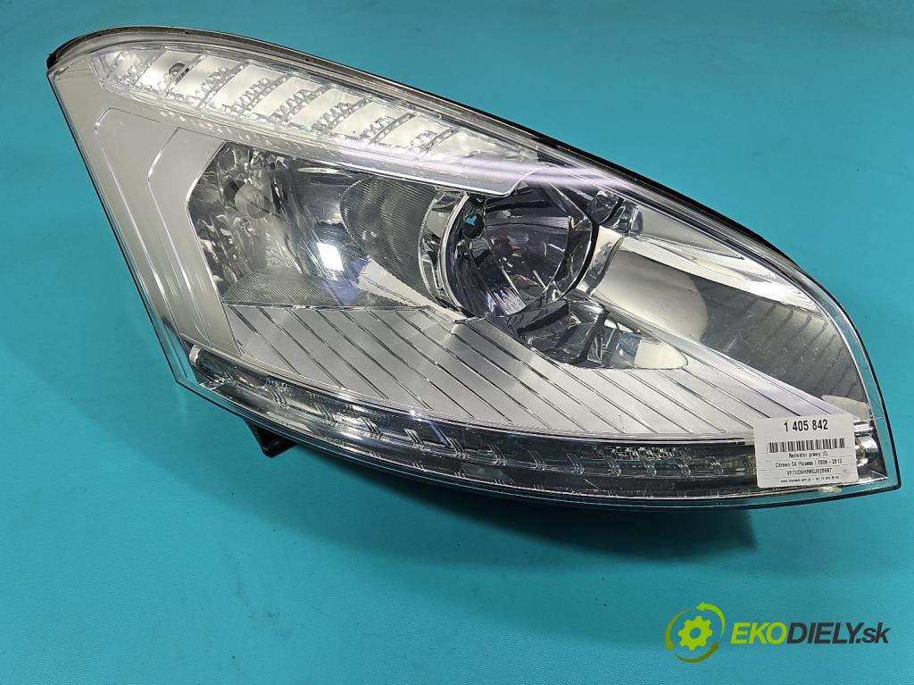 Citroen C4 Picasso I 2006-2013 1.6 hdi 111KM manual 82 kW 1560 cm3 5- Reflektor: pravý (Pravé)