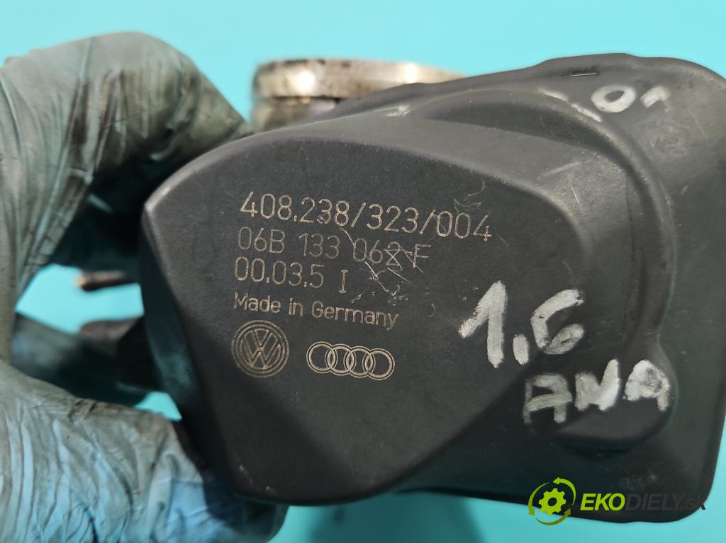 Audi A4 B5 1994-2001 1.6 8V 101 HP manual 74 kW 1595 cm3 5- klapka 06B133062F (Škrtiace klapky)