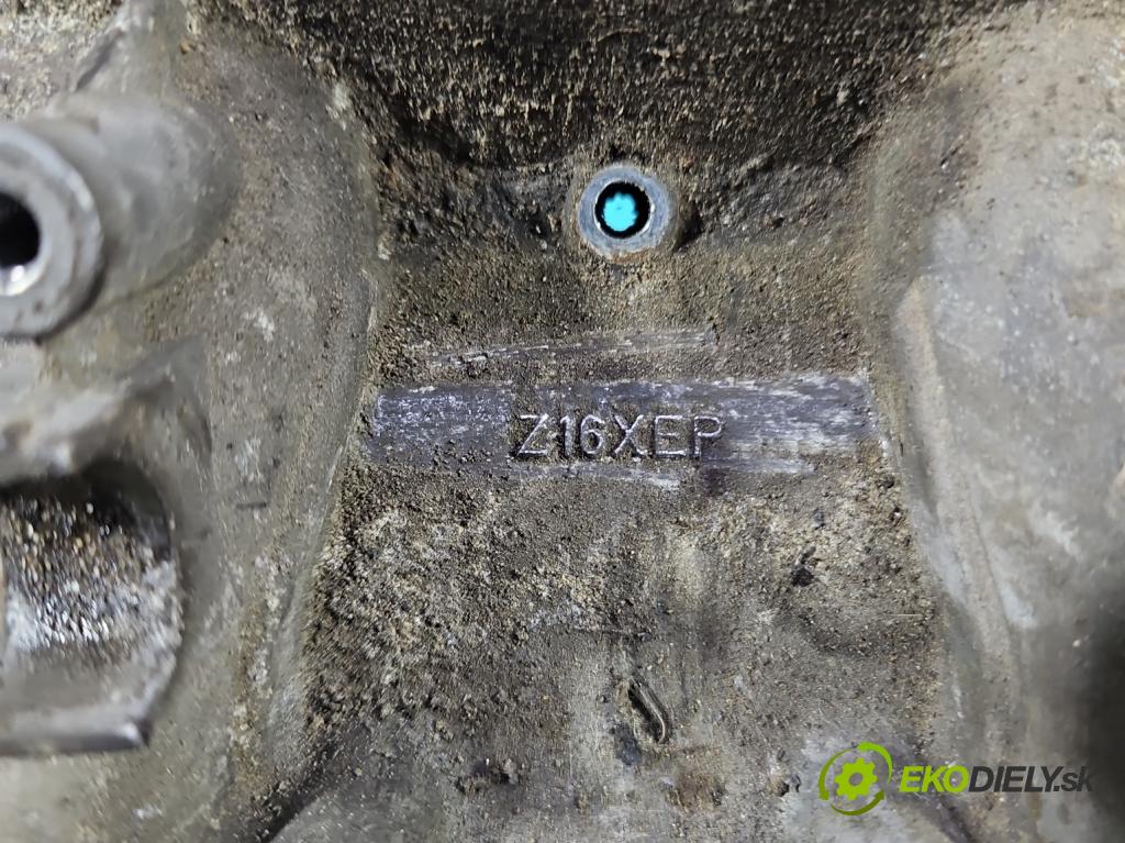 Opel Astra III 2004-2014 1.6 16V (Z16XEP) 105 HP manual 77 kW 1598 cm3 5- zvod nasávací Z16XEP (Sacie potrubia)