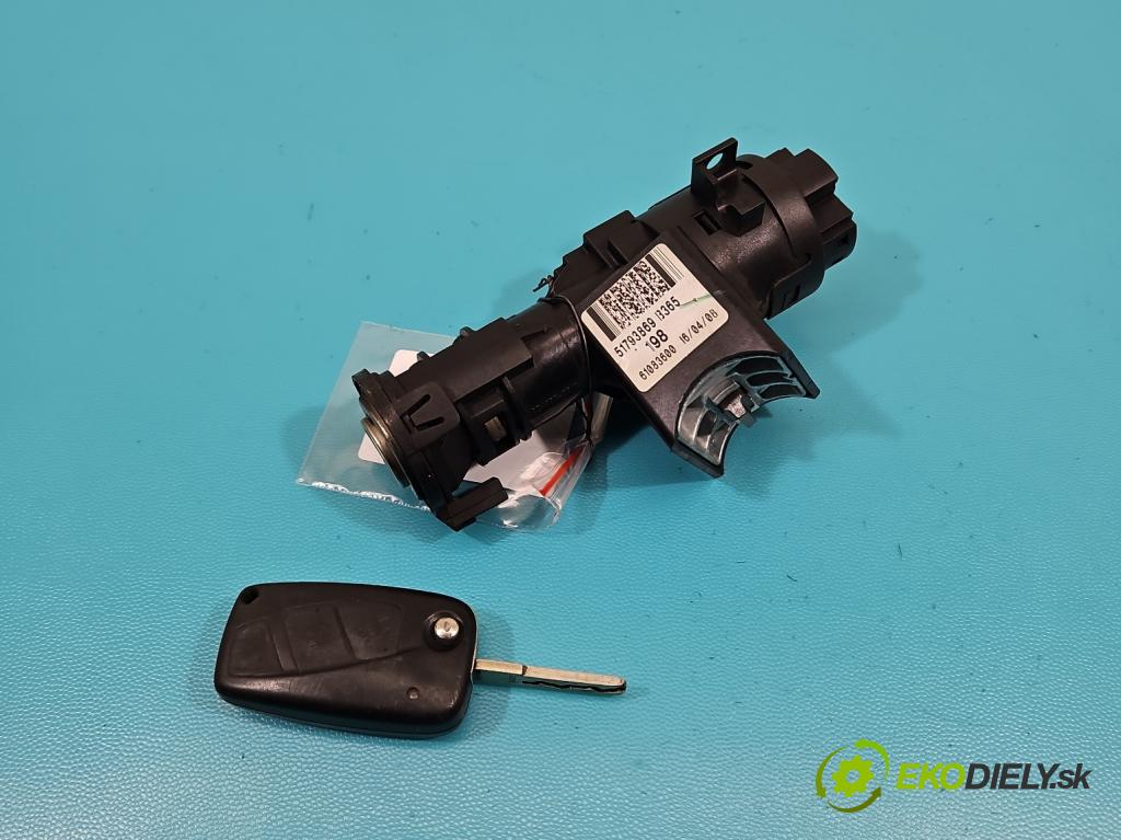 Fiat Bravo II 2007-2014 1.6 jtd 90 HP manual 66 kW 1598 cm3 5- Spínačka 51793869 (Spínacie skrinky a kľúče)