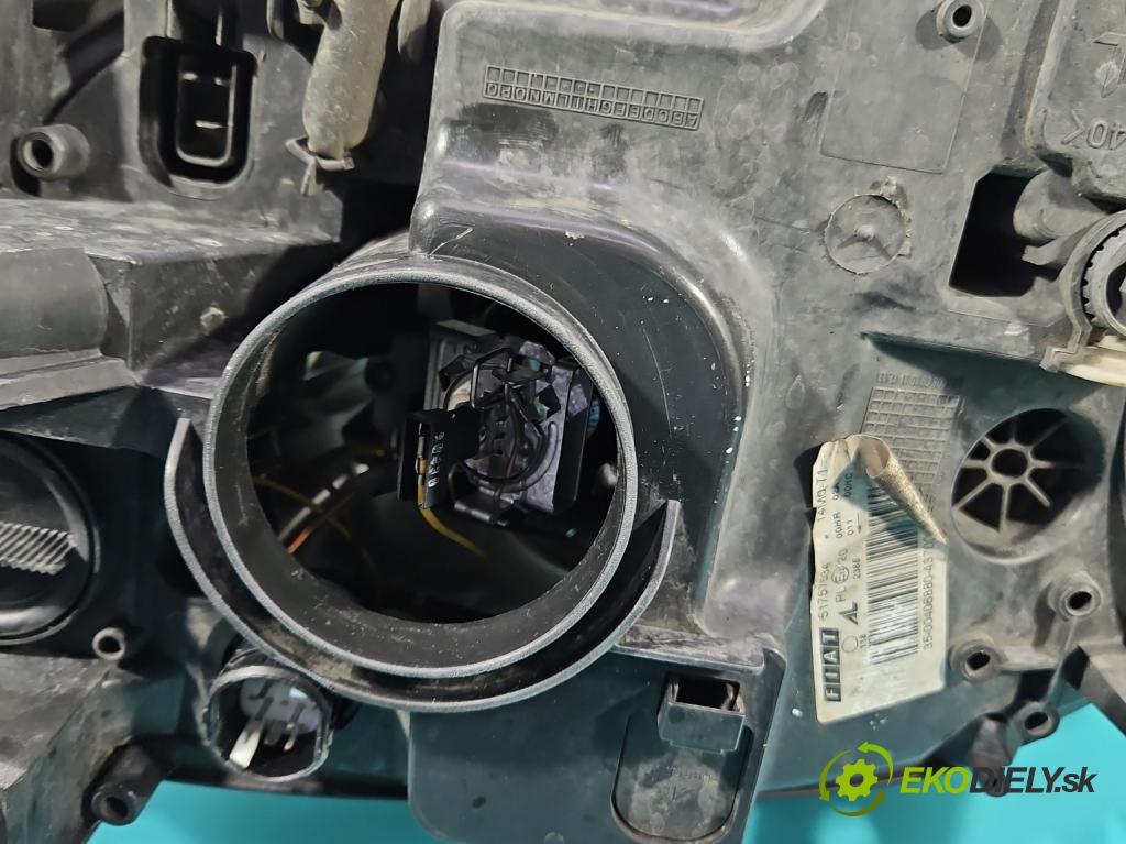 Fiat Bravo II 2007-2014 1.6 jtd 90 HP manual 66 kW 1598 cm3 5- Reflektor: pravý 51757534 (Pravé)